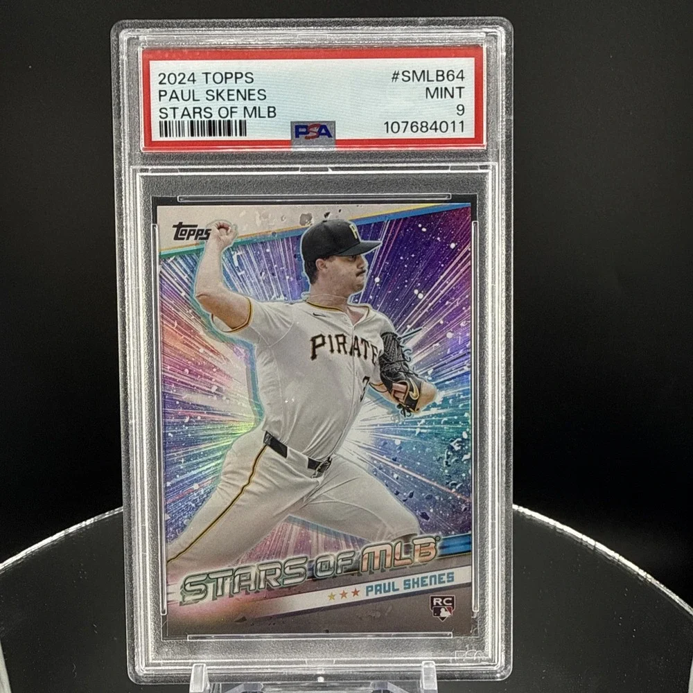 2024 Topps Update Series PAUL SKENES Rookie RC - Stars of MLB - PSA 9